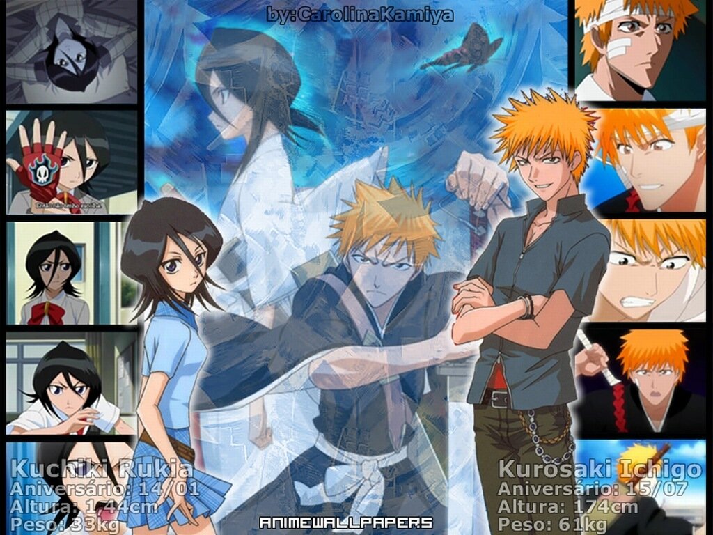 Bleach- Rukia and Ichigo