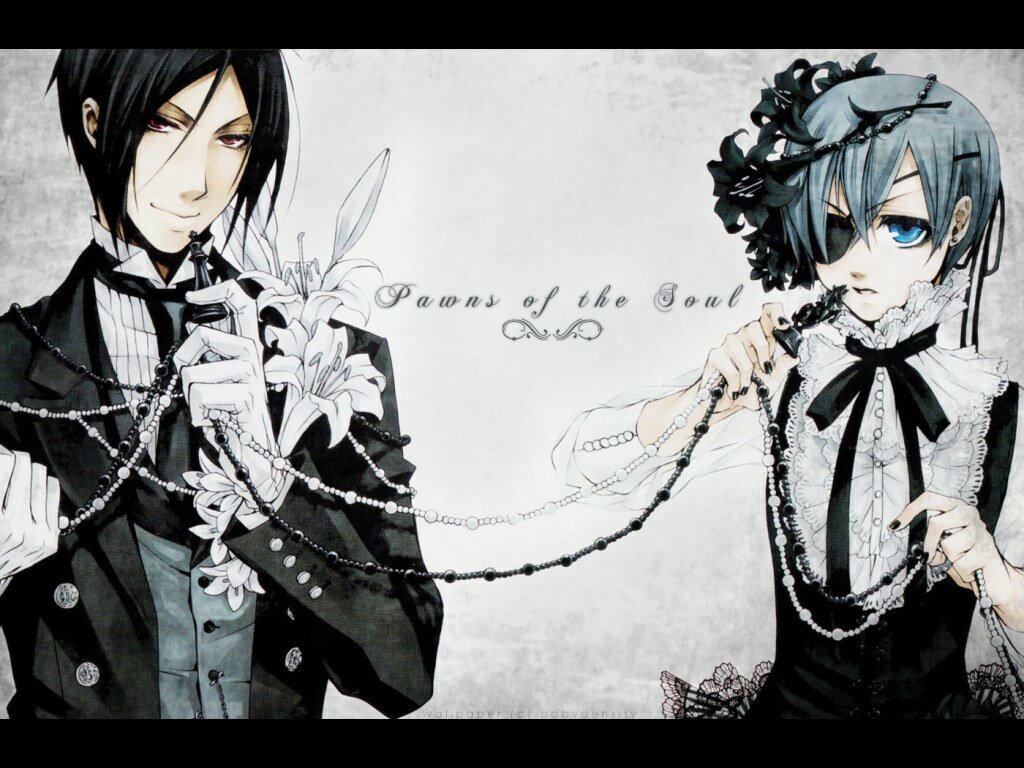 Sebastian and Ciel
