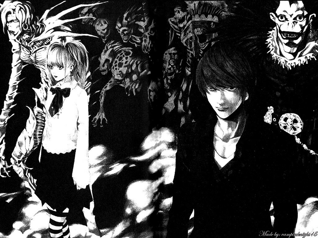 Death Note manga art