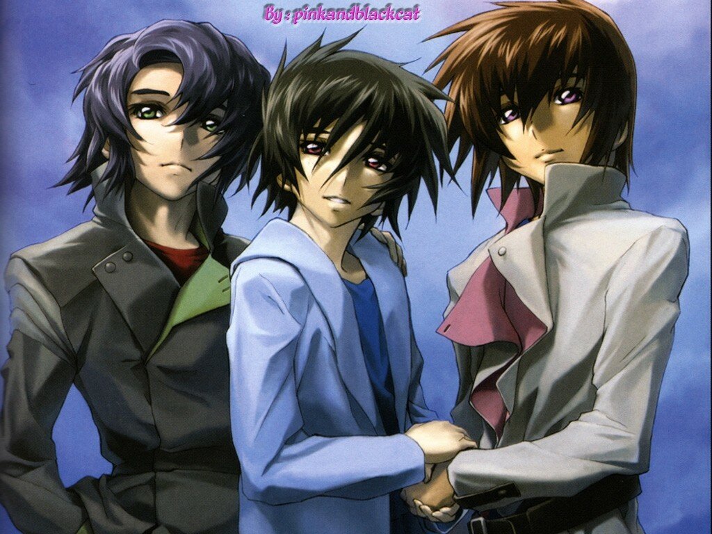 Athrun- Shinn- Kira