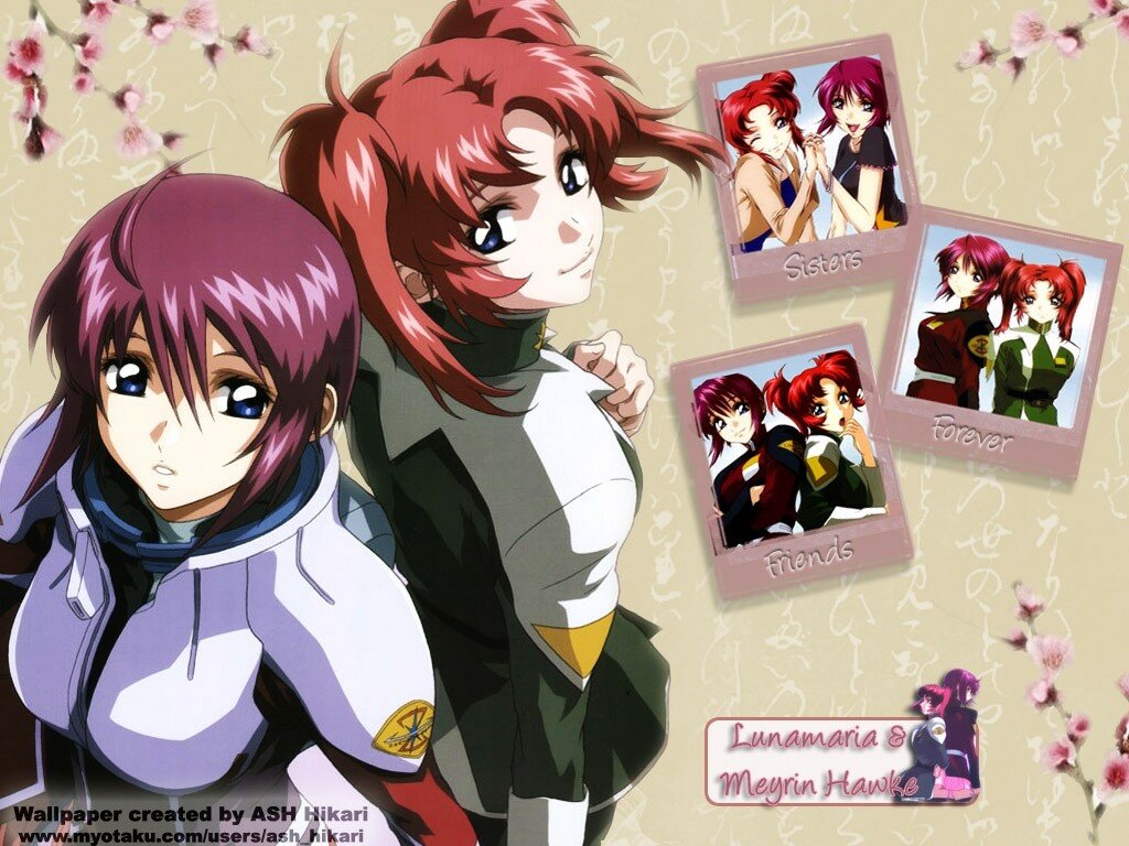 Lunamaria & Meyrin wallpaper